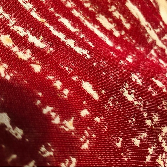 NWT Ellen Tracy Long Trench Coat Blazer Jacket Woven Colorful - Picture 4 of 7